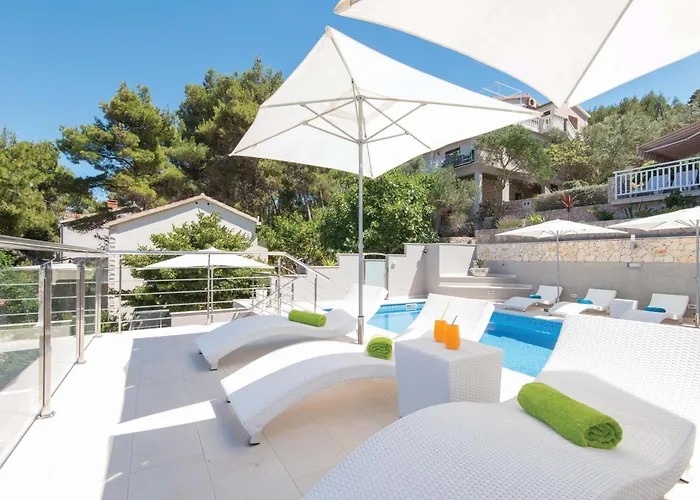 公寓 Seaside With A Swimming Pool Prigradica, Korcula - 9290