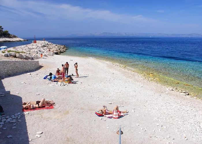 Seaside With A Swimming Pool Prigradica, Korcula - 9290 公寓 *